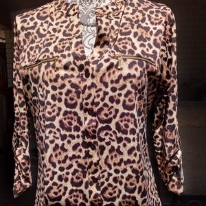 Business casual cheetah print